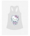 Hello Kitty Kawaii Vacation Ruffles Swim Outfit Girls Tank $7.37 Tanks